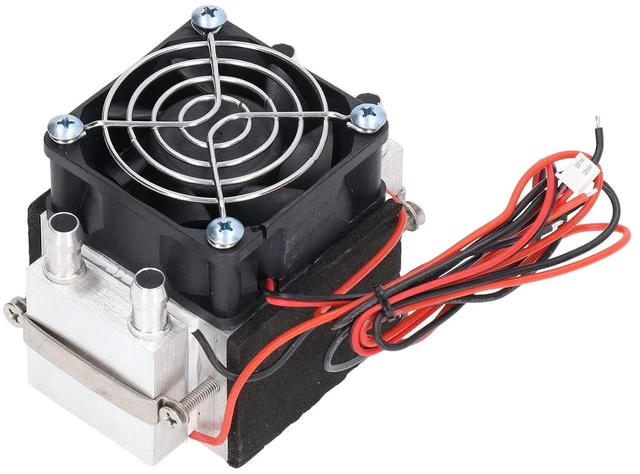 Main image of Semiconductor Cooling Module, Mini Wind Water Core Cooler, Air Cooling Heat Sink Device, DC12V 108W High Power, Aluminum Alloy and ABS Material, for Industrial Refrigeration