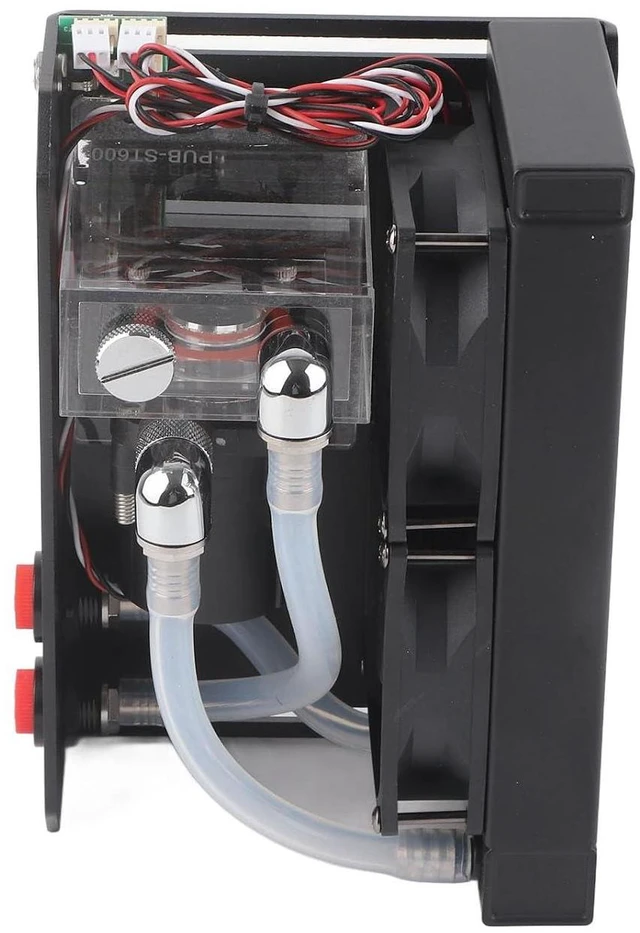 Main image of CPU Cooling Pump 600L H Fan G1 4 Thread D Port 4Pin for Desktop Pc Aluminum Abs with Quiet and Efficient Heat Dissipation Performance