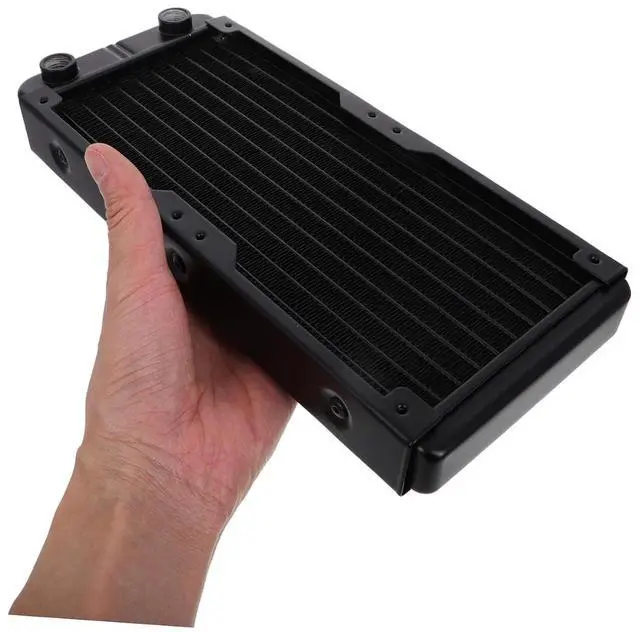 Alt view image 3 of 7 - Water Cooling Radiator for CPU and Graphics Card Pc Heat Sink System Liquid Cooler Pc Parts