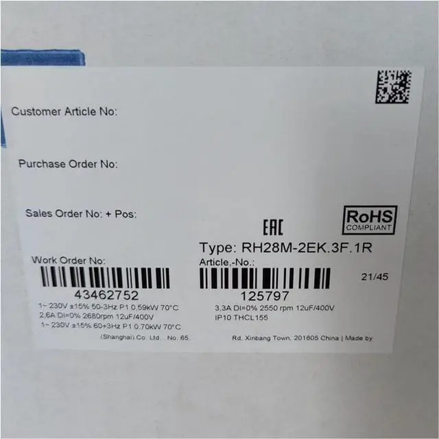 Main image of RH28M-2EK.3F.1R New and Sealed in Box RH28M2EK.3F.1R