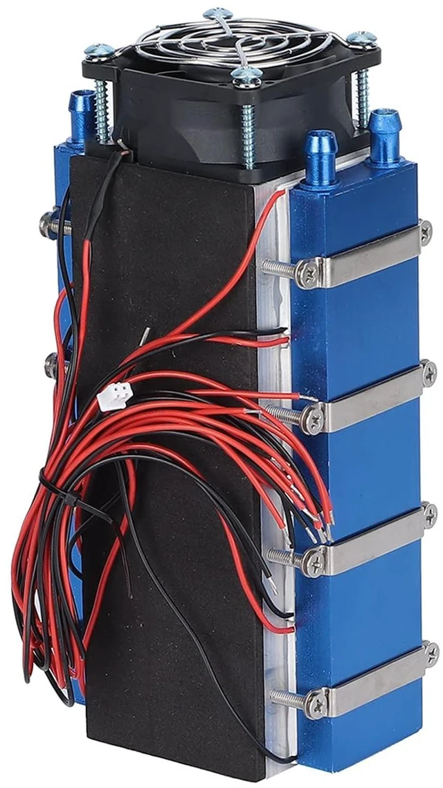 Alt view image 3 of 7 - TEC1 12706 DC12V 576W Thermoelectric Cooler, 8 Chip Powerful Cooling Device, Water Saving, Stable Low Noise, for Small Space Cooling Like Pet Bed, Plat