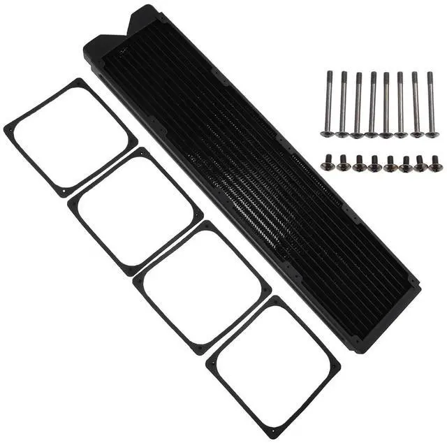 Main image of Liquid Cooling Radiator Heat Exchanger for CPU and Gpu Copper Heat Sink Professional Craftsmanship