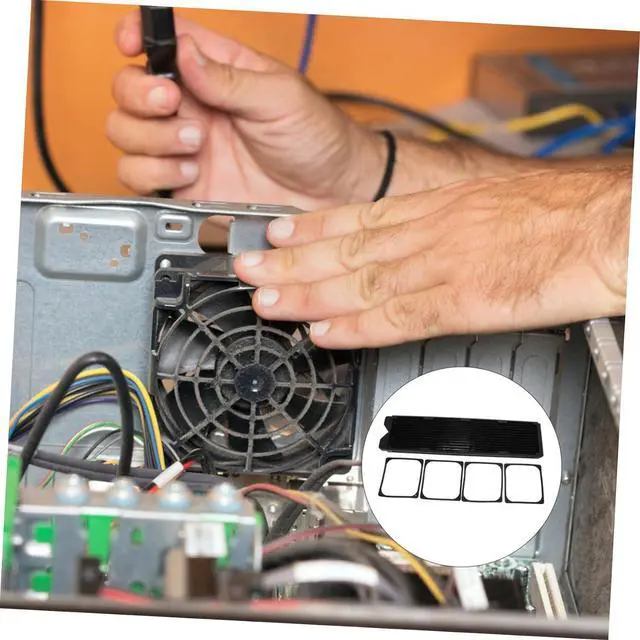 Alt view image 2 of 7 - jojofuny Liquid Cooling Radiator Heat Exchanger for Computer CPU Efficient Water Cooling Low Noise for