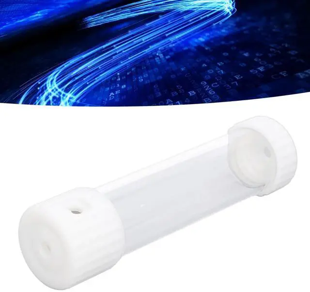 Alt view image 4 of 7 - Water Cooling Reservoir, 515ml PMMA POM Cylindrical CPU Water Cooler Reservoir System Heat Sink Kit, Built in Filter, for PC Computer (White)