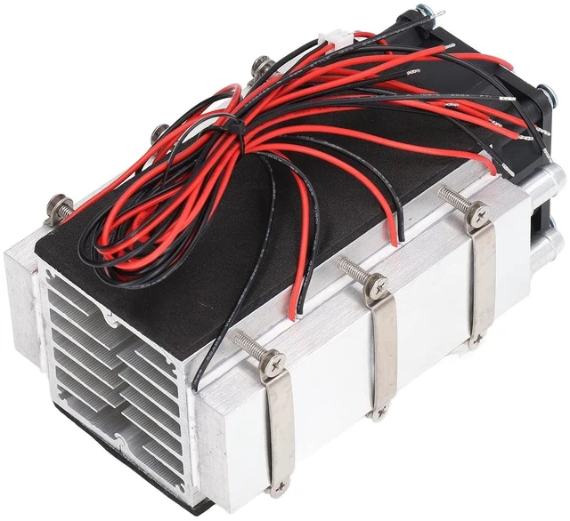 Alt view image 4 of 7 - Portable Water Cooler Module, DIY Semiconductor Refrigeration, 12V 36A Air Cooling Module, Large Cooling Area, High Efficiency, for Industrial DIY Refrigeration Equipment