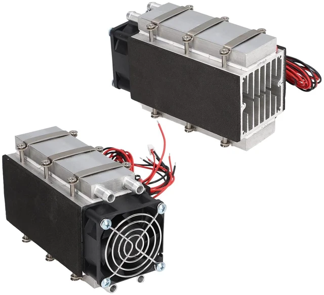 Alt view image 7 of 7 - Portable Water Cooler Module, DIY Semiconductor Refrigeration, 12V 36A Air Cooling Module, Large Cooling Area, High Efficiency, for Industrial DIY Refrigeration Equipment