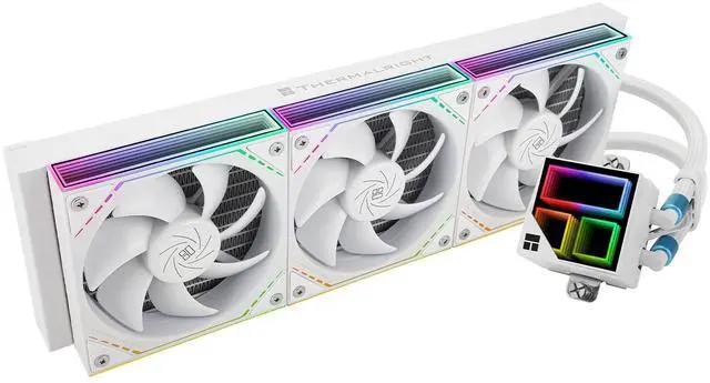 Main image of Thermalrlght Frozen Infinity 360 White CPU Aio Cooler,TL-M12W*3 PWM Fans,Computer CPU Water Cooler,ARGB Infinity Mirror,360 CPU Liquid Cooling:LGA1851/1700/1150/1151/1200/2011,PC Water Cooling