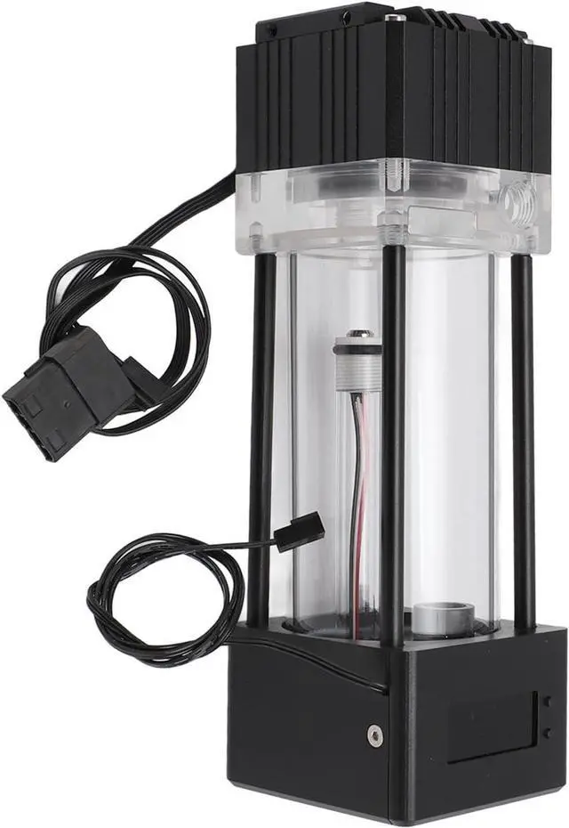 Main image of Water Cooler Pump for PC, Water Cooling System with Liquid Level Sensor 216ml G1 / 4 600L / H Integrated, CPU Cooling System Cooler Pump for Computer PC