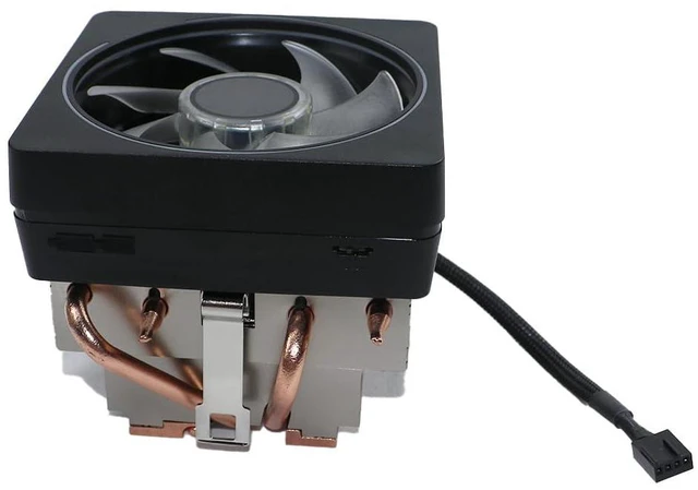 Alt view image 5 of 6 - CPU Wraith Cooler Prism Aluminum Heat Sink Copper Core Base 4-Pin PWM 95mm Fan Pre-Applied Thermal Paste Compatible with AMD Socket AM5 AM4 AM3 AM2 Ryzen 7 1700X 1800X 2700X 3700X 4700X 5700X Fan