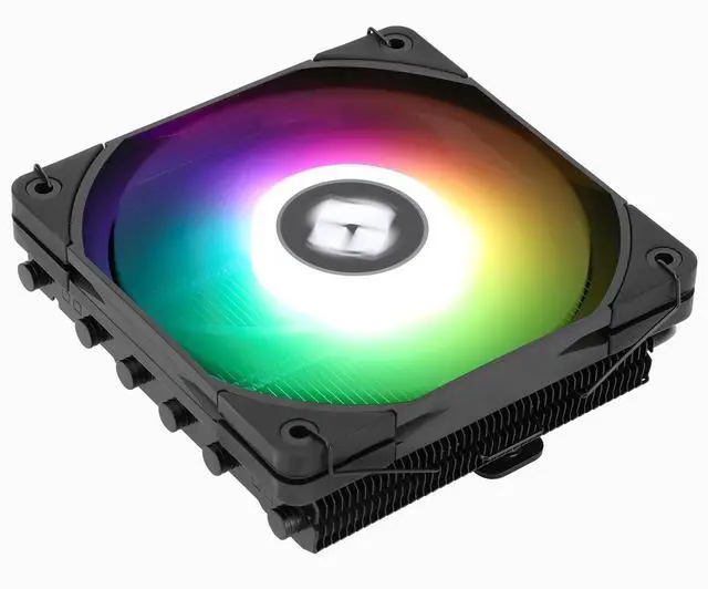 Main image of Thermalrlght AXP120-X67 Black ARGB Low Profile CPU Air Cooler with Quite 120mm TL-C12015B-S PWM Fan, 6 Heat Pipes, 67mm Height, for AMD AM4 AM5/Intel LGA 1700/1150/1151/1155/1200/2011/2066