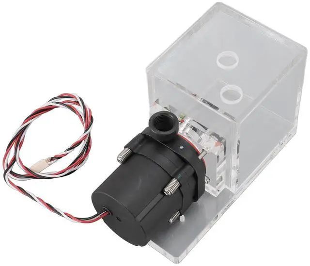 Main image of 10W 12V PC Water Cooling Pump, G1/4 Interface, 600L/H Rate, 4M Head, 235ml Reservoir, Silent Operation for CPU Computer Liquid Cooling System