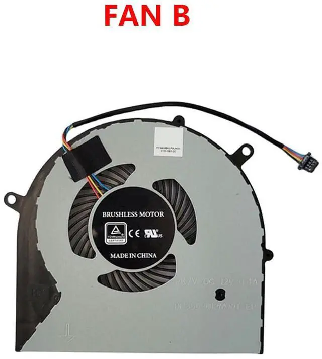 Alt view image 5 of 5 - CPU+GPU Cooler Fan for Asus ROG Strix FX503 FX503VD FX503VM GL503VM GL703 GL703V GL703VD GL703VM FX63V FX63VM FX63VM7300 FX63VM7700 FZ63V FZ63VM FZ63VD Series 12V 0.4A 4PIN