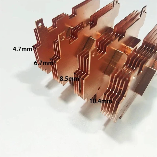 Alt view image 5 of 6 - Orange Pi RV2 Copper Heatsink Protective Case Passive Cooling Radiator with Metal Shell(7 Thickness 12.2mm)