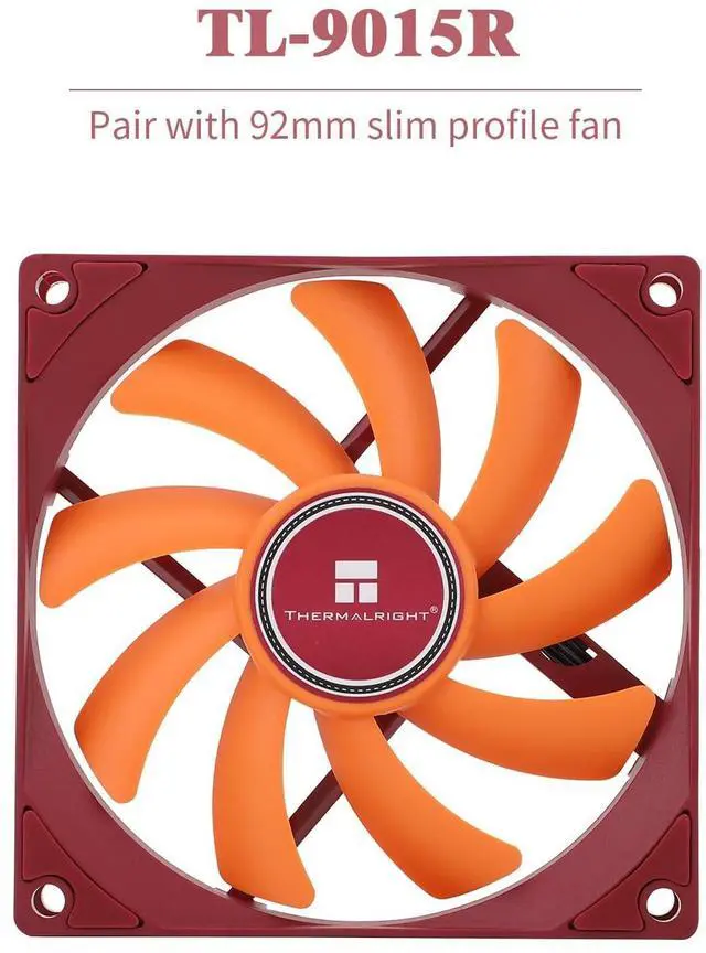 Alt view image 5 of 6 - Thermalrlght AXP90 X53 Full Low Profile ITX CPU Cooler, with 92mm Slim PWM Fan for 2700RPM High Speed ITX CPU Fan, AGHP Technology, for Intel LGA1150/1151/1200/1700 /AMD:AM4/ AM5
