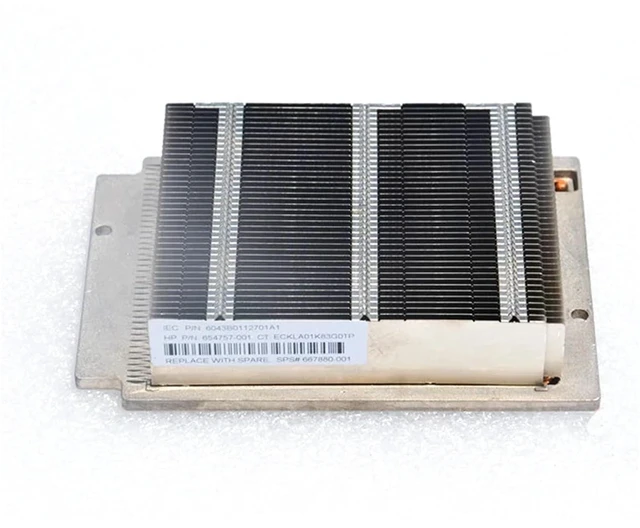 Alt view image 6 of 6 - 654757-001 667880-001 for DL360P Gen8 G8 Server CPU Cooling System Heatsink Heatsink Radiator Kit