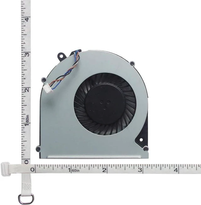 Alt view image 2 of 4 - CPU Cooler Fan for HP 248 340 345 350 355 G1 G2 340G1 340G2 350G1 350G2 345G1 345G2 355G1 355G2 248g2 746657-001 Radiator