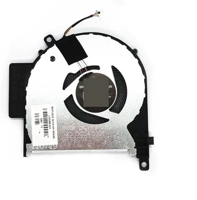 Alt view image 2 of 2 - CPU Cooling Cooler Fan for HP for Envy X360 15-CN 15-CP TPN-W134 TPN-W135 L23569-001 L20107-001
