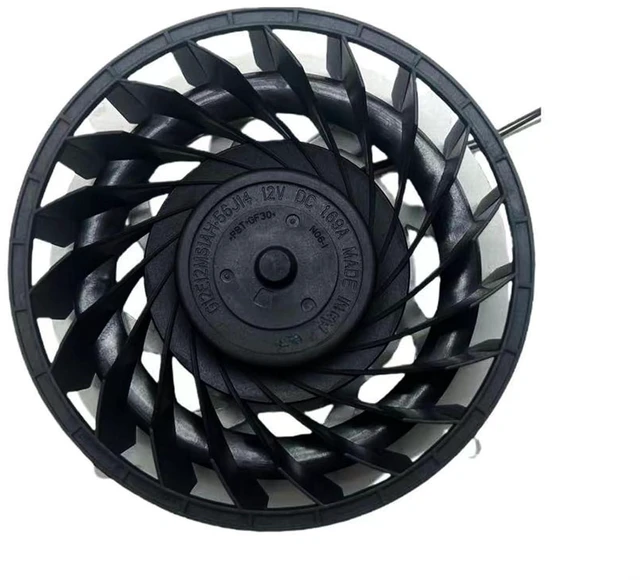 Alt view image 7 of 7 - Game Console Cooling Replacement CPU Fan for PlayStation 5 Slim PS5 Slim Series G12E12MS1AH-56J14 1.69A 3 PIN