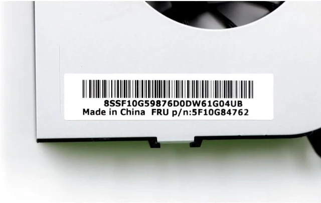 Alt view image 4 of 4 - for Lenovo AIO C40-30 C40-05 CPU Cooling Cooler Fan 5F10G84762