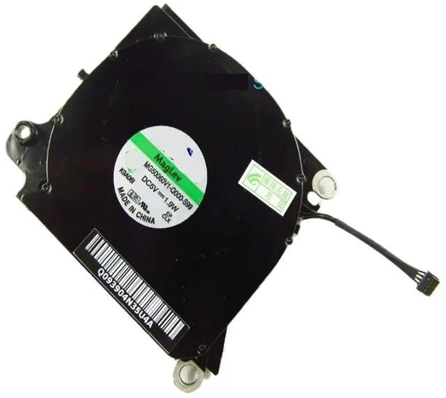 Main image of Notebook CPU Cooler Radiator Fan for Air A1304 A1237 MB233 MC233 13" for MG50060V1-Q000-S99 DC5V 1.9W