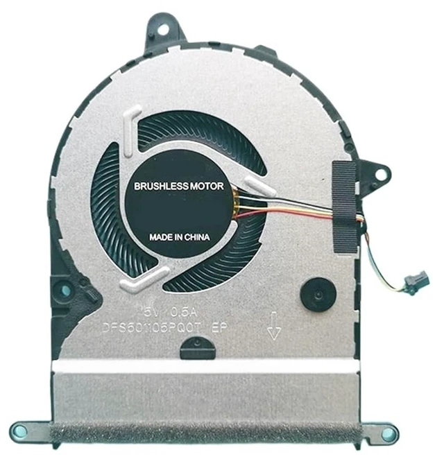 Alt view image 4 of 4 - Laptop CPU Fan Cooler Radiator for P3440 P3540F DFS501105PQ0T FLBU DC 5V 0.5A 13NX0250P01011 13-N1-7MP0101