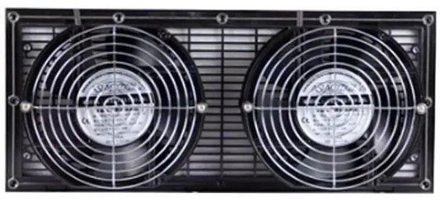 Main image of RATPART Cabinet Filter Multi-Row Fan for AS17251A3L5P9 Dual Fan Black Net 380V New