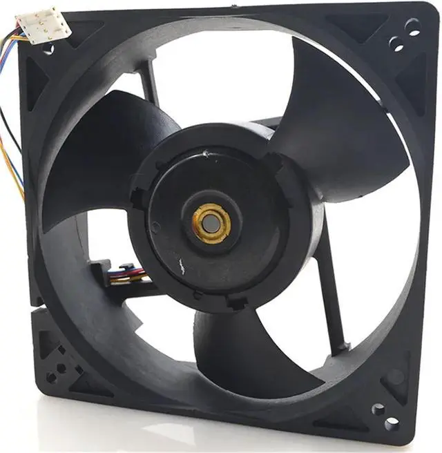 Alt view image 2 of 2 - 1pc for EFB1312SHE 12V 2.76A 4500RPM 12cm 12738 127x127x38mm Double Ball Bearing Coolign Fan