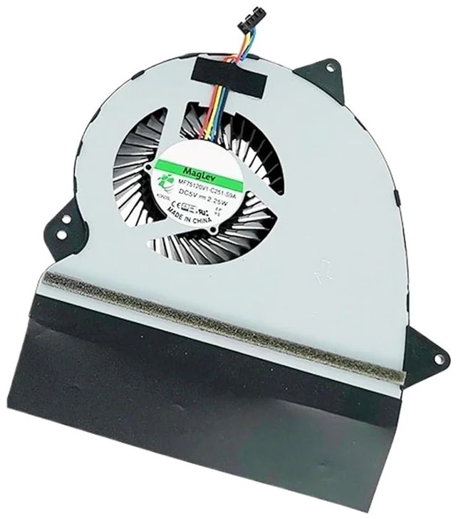Main image of Laptop CPU Fan Cooler for ZX50J GL552 GL552JX FX-Plus GL552VM FZ50V FZ50VW6300 MF75120V1-C251-S9A DC5V 2.25W