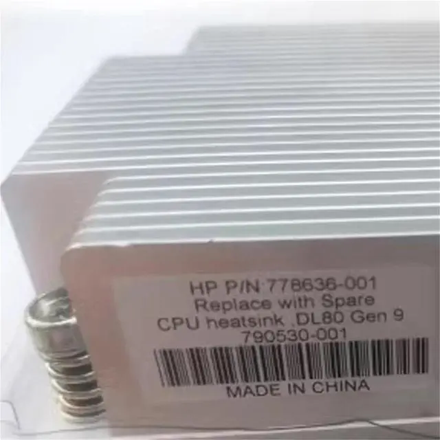 Alt view image 4 of 6 - 790530-001 778636-001 for DL80 G9 Gen9 CPU Heatsink Server Processor Radiator Replacement Parts