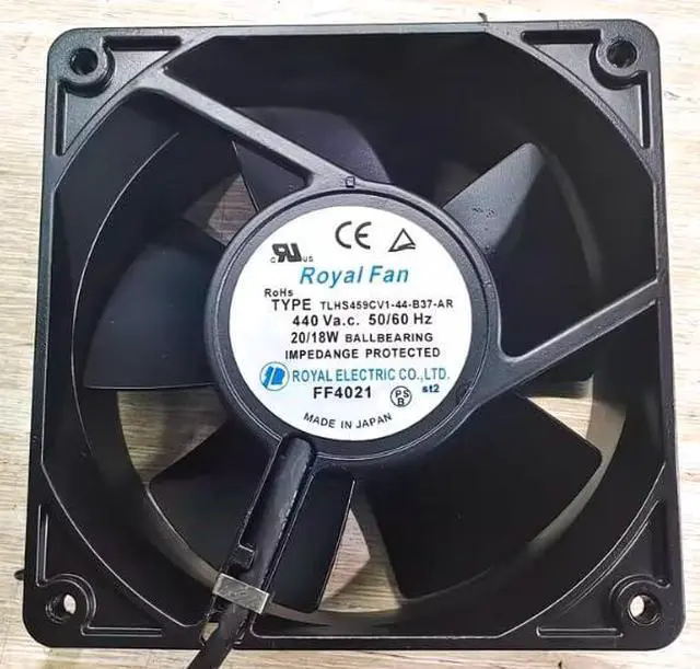 Main image of TLHS459CV1-44-B37-AR 440V 20W 120×120×38mm 2-Wire All-Metal Fan