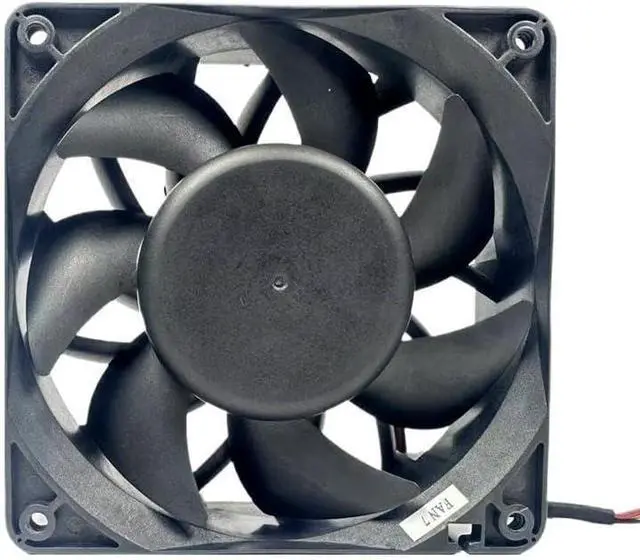 Alt view image 2 of 3 - 12038 48V Magnetic Levitation Fan: PMD4812PMB1-A (4200RPM, High Airflow, 32dBA) with Speed Communication PSU Fan
