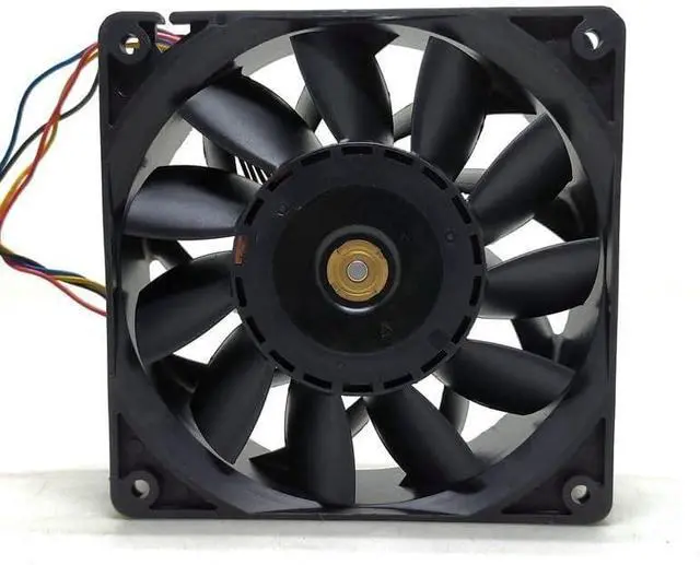 Alt view image 2 of 4 - 12038 Fan for AVC 2B12038B48M 120mm 48V 4-Wire, 0.54A, 120x120x38mm, for Server and Industrial Cooling Systems