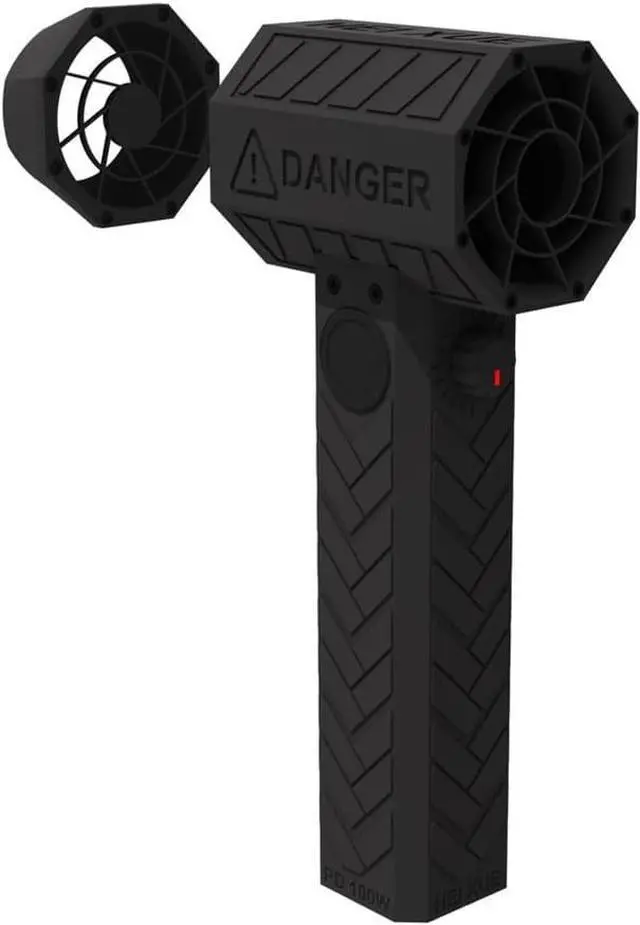 Alt view image 5 of 6 - Fan XL 64 Channel Violent Fan 140000RPM 1500g Thrust Stepless Speed Adjustment Type-C Industrial Fan Car Dryer