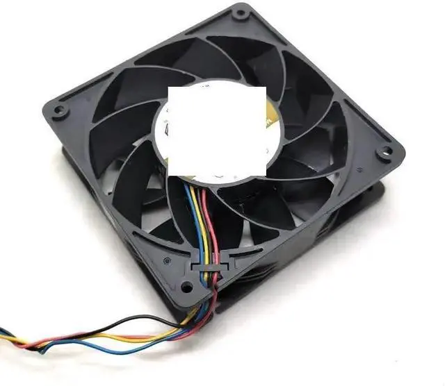 Alt view image 4 of 4 - 12038 Fan for AVC 2B12038B48M 120mm 48V 4-Wire, 0.54A, 120x120x38mm, for Server and Industrial Cooling Systems