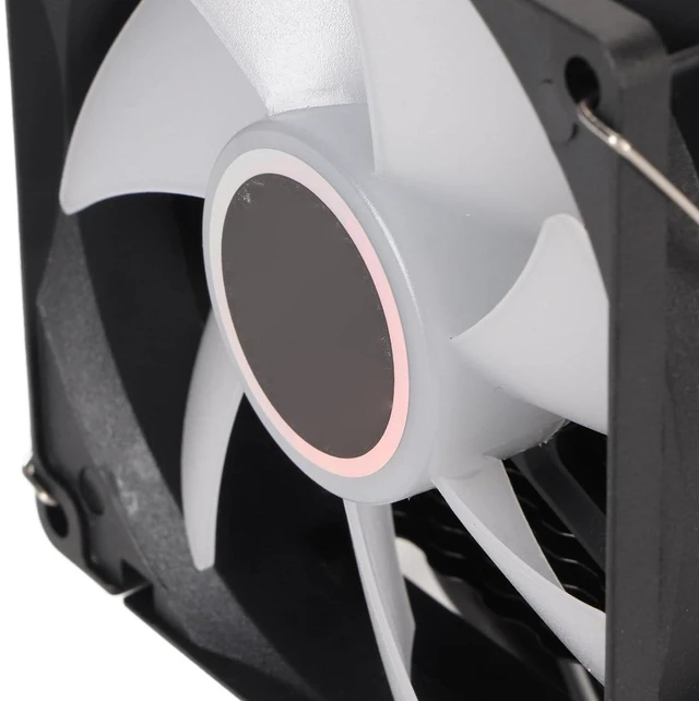 Alt view image 7 of 7 - Colorful Lighting of 9 Cm CPU Cooler Dual Tower 6 Copper Heat Tube 3 Fans for Copper DIY Enthusiasts