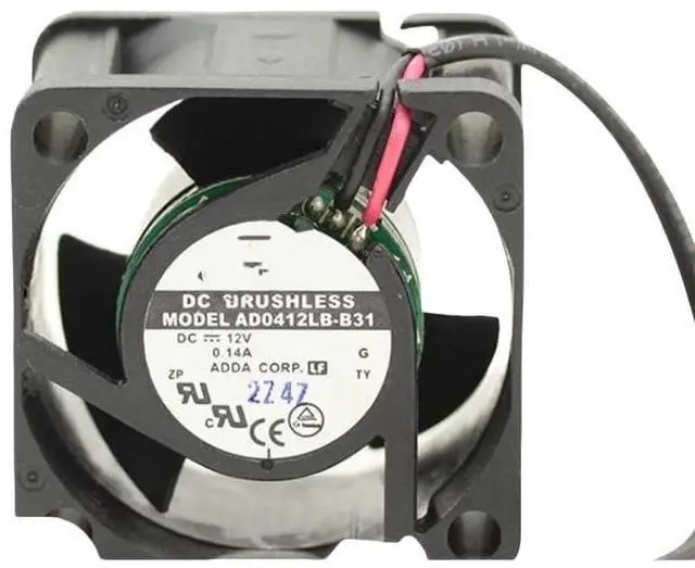 Main image of 40mm Industrial-Grade Fan for AD0412LB-B31, 12V, 0.14A, 4028, 6000RPM, Server, PC, and Electronic Equipment Cooling, 31DBA