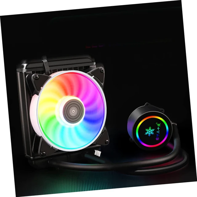 Alt view image 6 of 7 - 1PC Liquid CPU Cooler Mute Radiator Efficient Heat Dissipation Lightweight Compact Design Zero