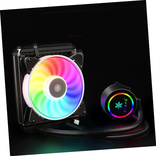 Alt view image 6 of 7 - 1PC Professional Liquid CPU Cooler Mute Computer Radiator with Optimized Heat Dissipation for Gaming