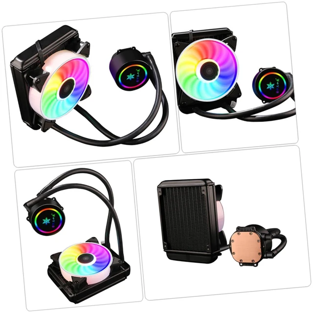 Alt view image 7 of 7 - 1PC Professional Liquid CPU Cooler Mute Computer Radiator with Optimized Heat Dissipation for Gaming