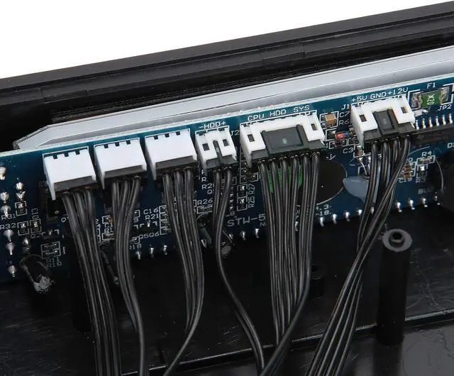 Alt view image 6 of 7 - Computer Fan Speed Controller with Temperature Control, LCD Front Panel 5.25in, Black, STW5023, High Performance