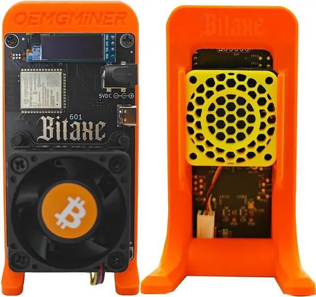 Main image of New Bitaxe Gamma 601 Pro Dual-Fan Version 1.3TH/s 18W/TH Efficiency Twin Turbo Cooling Bitcoin Solo Miner BM1370 ASIC Chip 2.4G Web & WiFi