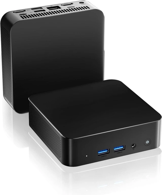 Main image of Mini PC Intel N3150, 8GB RAM 256GB SSD, Dual HDMI 4K, WiFi 5