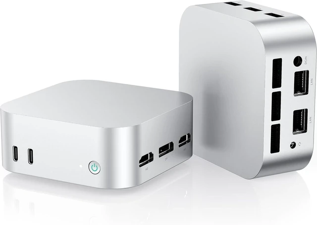 Main image of Mini PC N100 (Turbo 3.4GHz), 12GB LPDDR5 RAM 1TB M.2 SSD Small Desktop Computer, 4K HDMI DP/3 x USB3.2 Wi-Fi 6/BT 5.2, HTPC/Business Office Micro Pc
