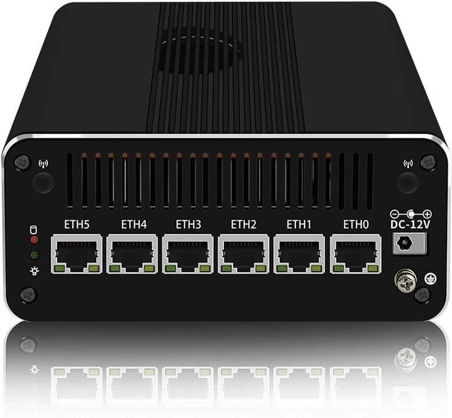 Main image of CWWK Firewall Appliance Mini PC,13th Intel U300(up to 4.4GHz),6*Intel i226-V 2.5G Ethernet Ports 5-core Soft Routing, 2*USB3.2