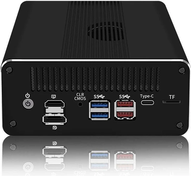 Alt view image 2 of 7 - CWWK Firewall Appliance Mini PC,13th Intel U300(up to 4.4GHz),6*Intel i226-V 2.5G Ethernet Ports 5-core Soft Routing, 2*USB3.2