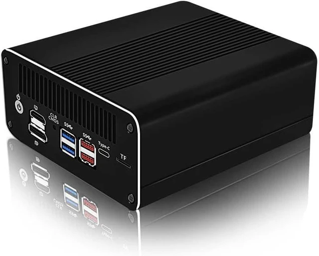 Alt view image 4 of 7 - CWWK Firewall Appliance Mini PC,13th Intel U300(up to 4.4GHz),6*Intel i226-V 2.5G Ethernet Ports 5-core Soft Routing, 2*USB3.2