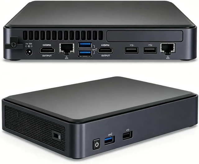 Main image of Intel NUC Element Mini PC, Core i5-1135G7, up to 4.20 GHz, 8GB RAM, Dual HDMI 4K, Dual LAN, Windows 11 Pro, 7.87x5.70x1.38 Inch (8GB RAM+128GB SSD) (8GB RAM+256GB SSD)