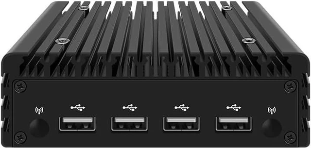 Alt view image 3 of 6 - Firewall Appliance Mini PC,N150 with 2xInteli226,DDR5 MAX 48G, WiFi6,2USB3.2(10Gbps),SFF-8654(8i) Support 6SATA+2M.2, 6M.2 Adapter Board,Router for Home/Business Desktop Computer,8G/128G