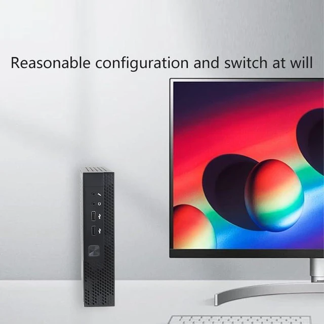 Alt view image 4 of 7 - Yingyuda mini Host Micro Desktop Industrial Control Small Commercial mini i7 Sixth Generation 8G Memory Stick 256G Solid State Drive Small Chassis Computer