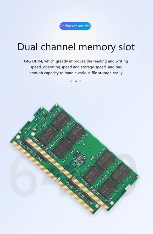 Alt view image 6 of 7 - Yingyuda mini Host Micro Desktop Industrial Control Small Commercial mini i7 Sixth Generation 8G Memory Stick 256G Solid State Drive Small Chassis Computer
